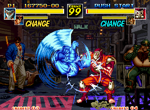 Kizuna Encounter screenshot 6 for Neo Geo AES